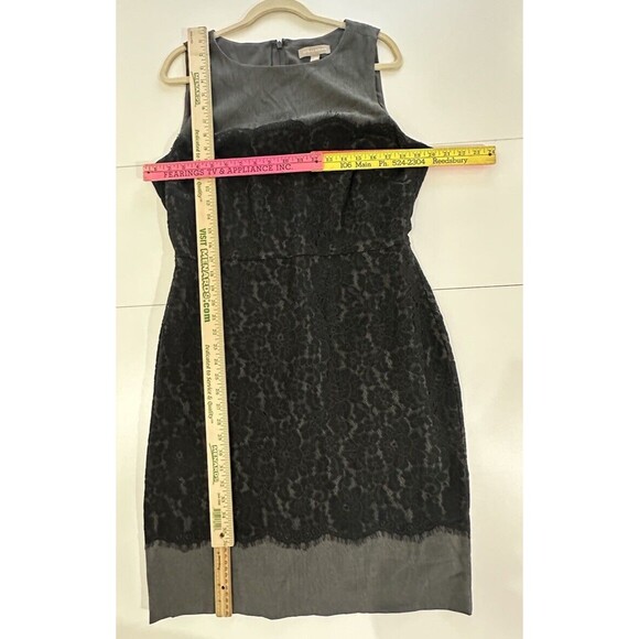 Banana Republic Sheath Dress Women’s Size 16 Lace Overlay Sleeveless Career - Picture 6 of 16